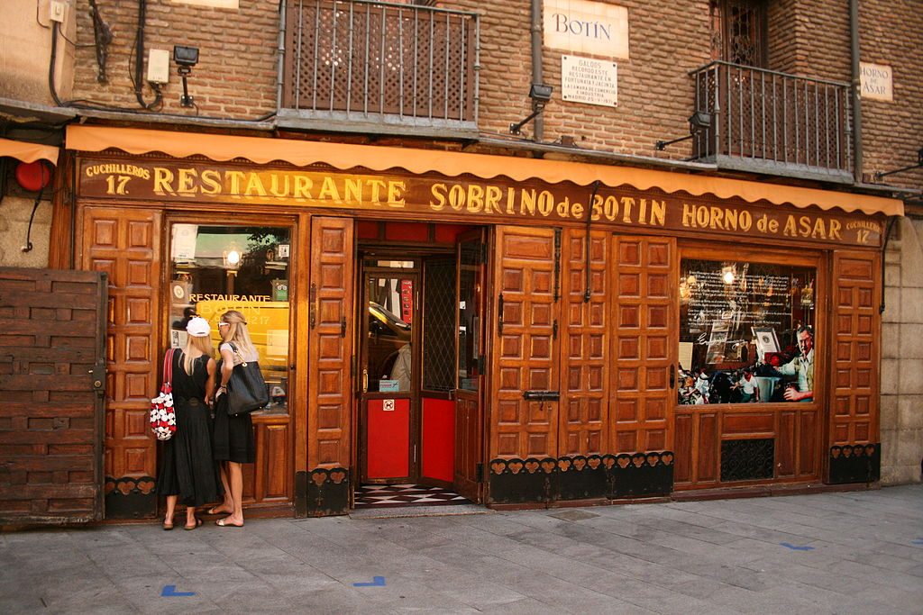 El restaurante más antiguo del mundo está en Madrid